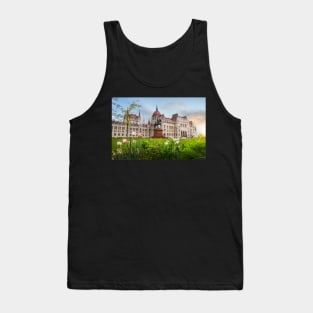 Hungarian Parliament building in Budapest, Hungary Tank Top